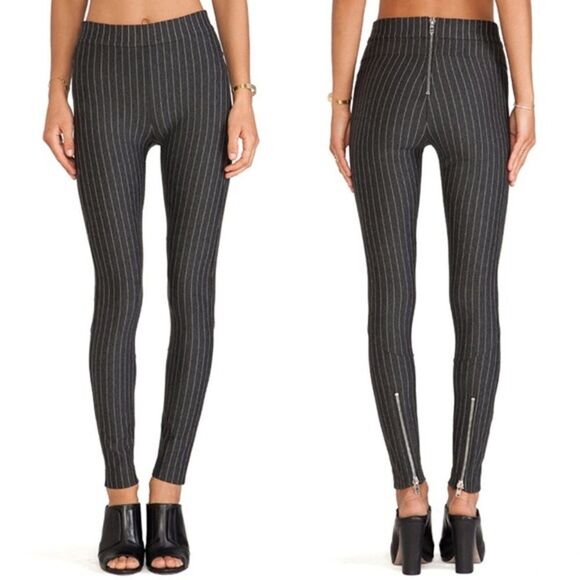 Torn by Ronny Kobo Pants - TORN by RONNY KOBO Geneva Skinny Zipper Ankle High Waist Pants Size XS